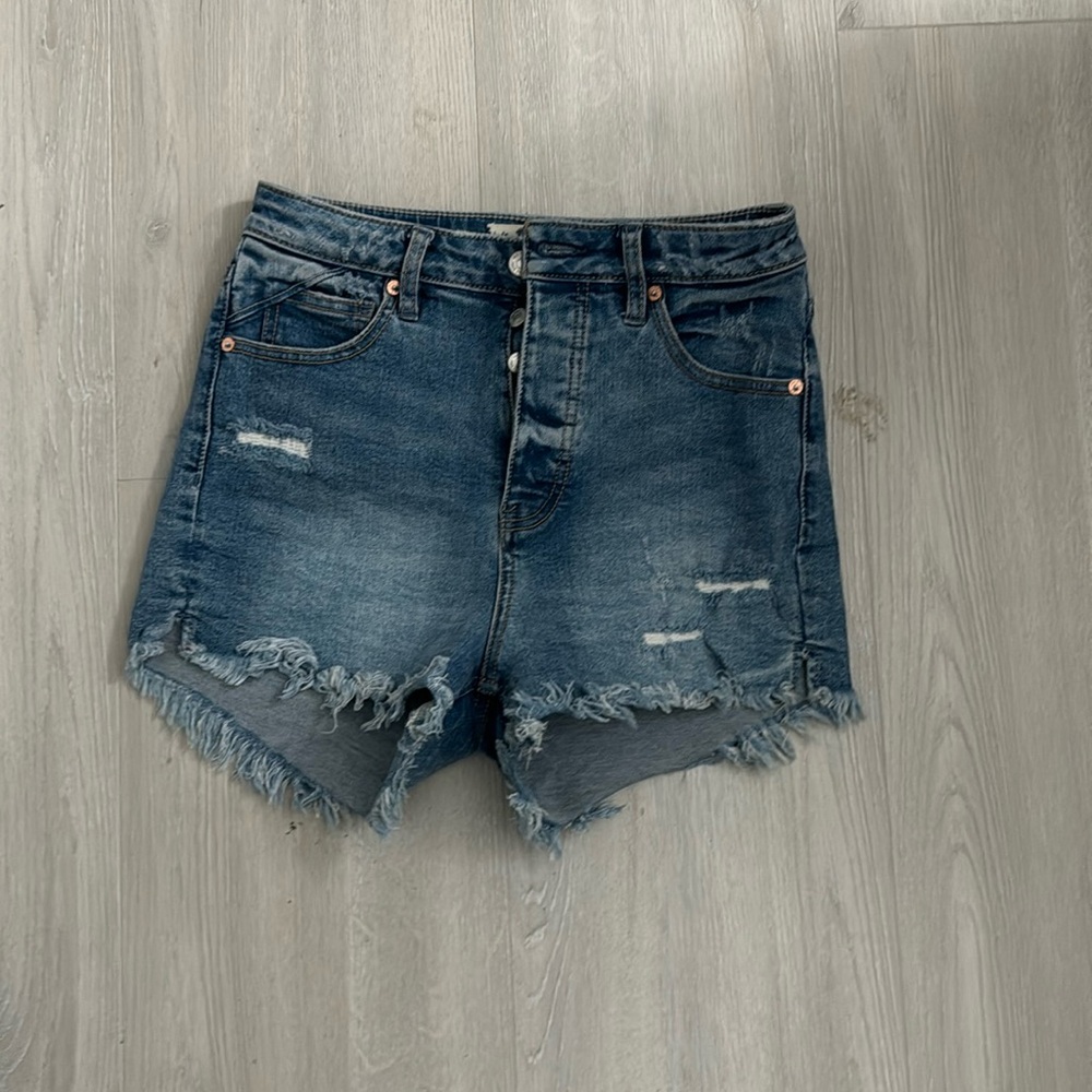 FREE PEOPLE We The Free CRVY high waisted shorts size 26
